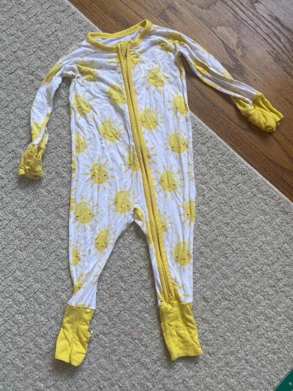 LIttle sleepies bamboo suns pajamas